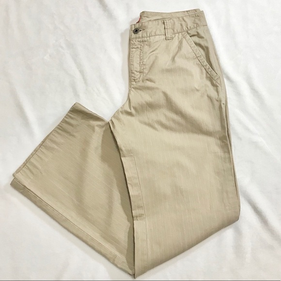 Esprit Khaki Pinstripes Pants - Picture 1 of 8